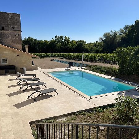 Gite Avec Piscine, Chateau De Lescours, St-Emilion Saint-Sulpice-de-Faleyrens Exteriér fotografie