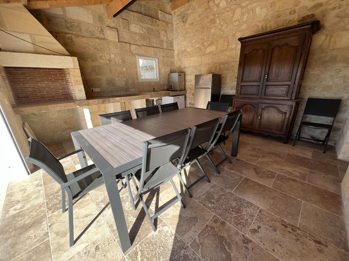 Gite Avec Piscine, Chateau De Lescours, St-Emilion Saint-Sulpice-de-Faleyrens Exteriér fotografie