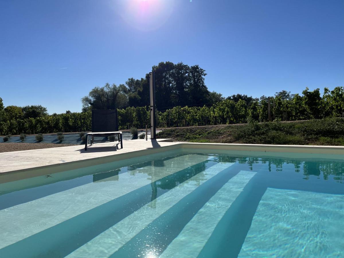 Gite Avec Piscine, Chateau De Lescours, St-Emilion Saint-Sulpice-de-Faleyrens Exteriér fotografie